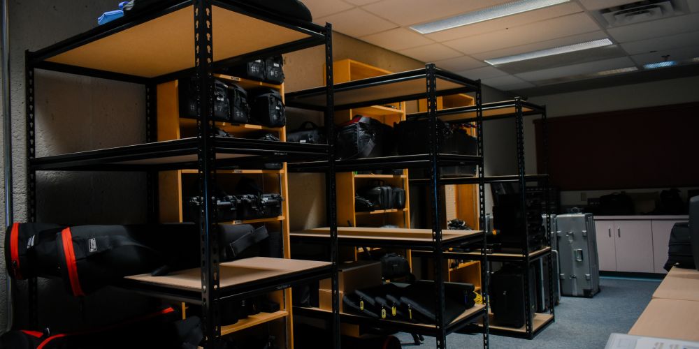 Equipment checkout space