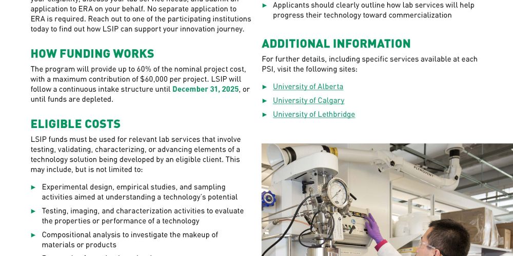 LSIP information from Government of Alberta page 2