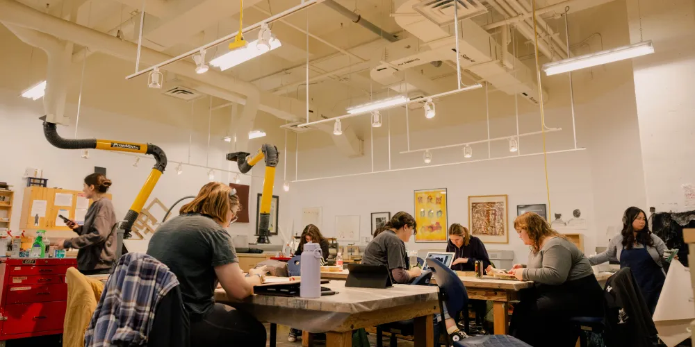 Art classroom