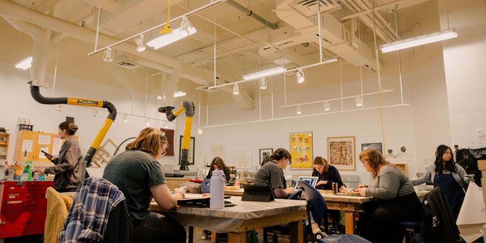 Art classroom