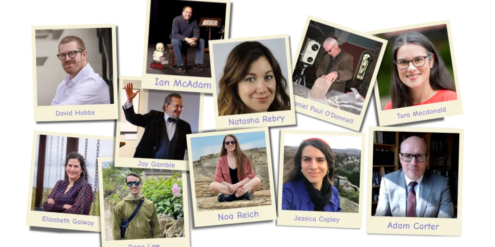 Images of English department faculty