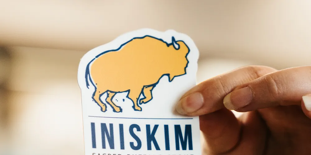 Inskim sticker