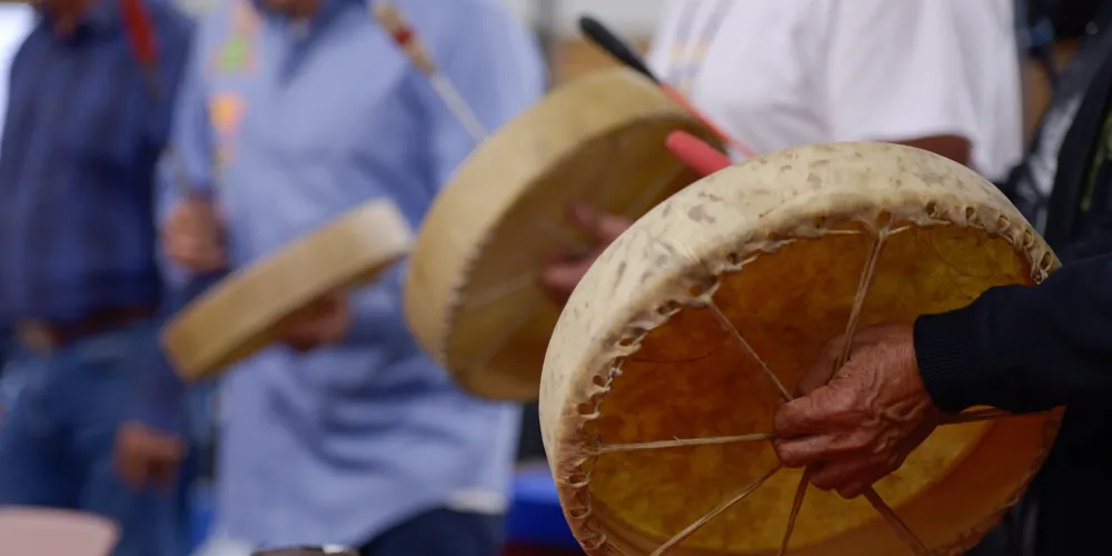 Indigenous drums