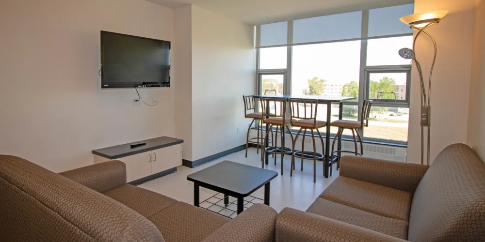 Two-Bedroom Suite Shared Dining/Living Area