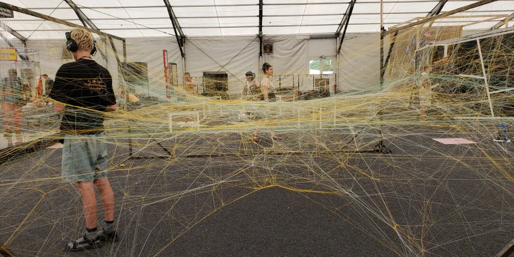 An installation at the Prague Quadrennial
