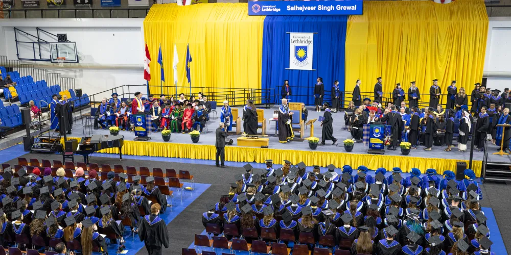 Fall 2026 convocation - stage
