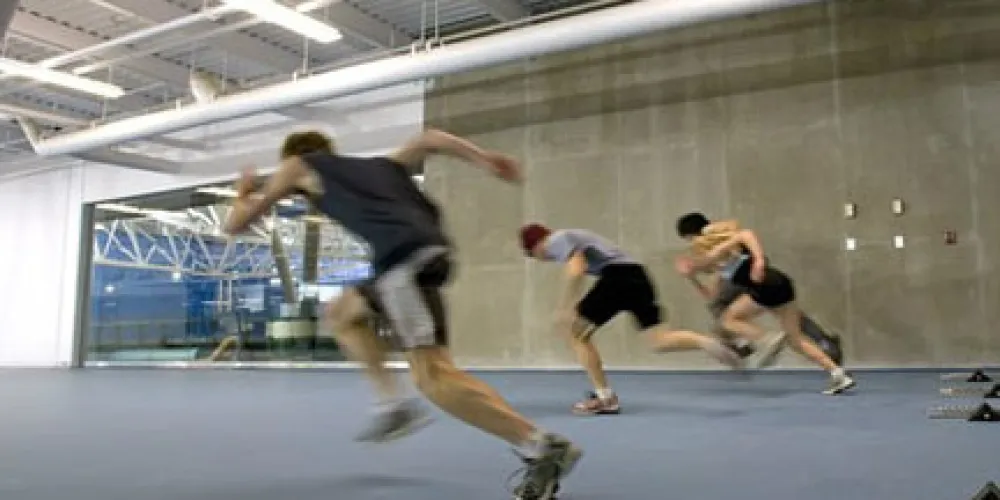 Indoor Running Track