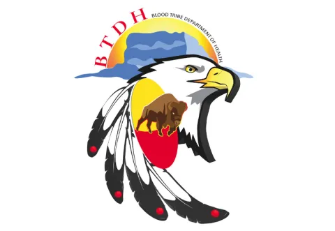Blood Tribe Health logo Blood Tribe Health logo
