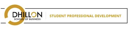 Student Professional Development Banner Student Professional Development Banner