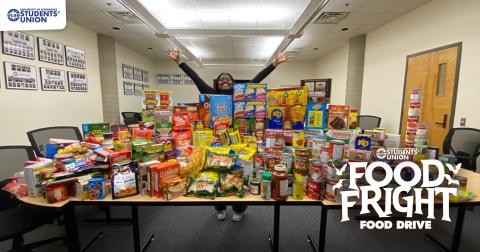 Singers Club Food Donations