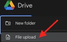 Google Drive - File Upload