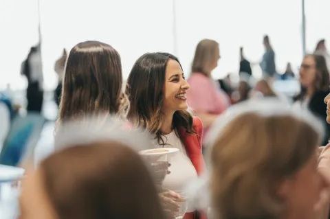 women in a crowd women in a crowd