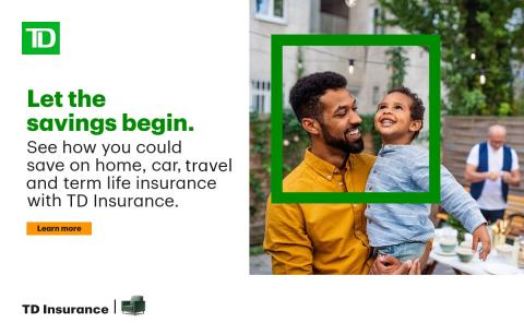 ULethbridge Alumni can save on home, car, travel and term life insurance with TD Insurance