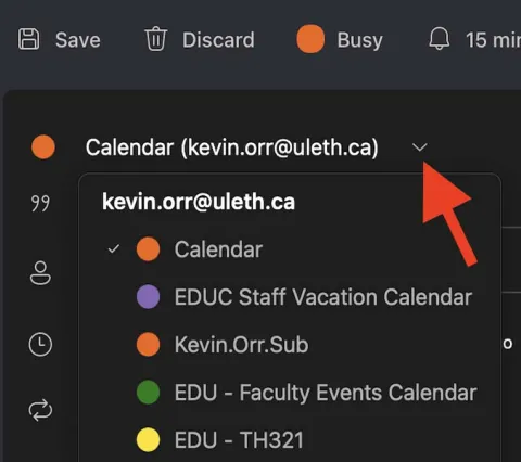 Calendar Select