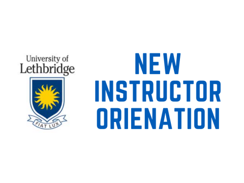 New Instructor Orientation New Instructor Orientation