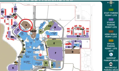 Polytechnic Parking Map