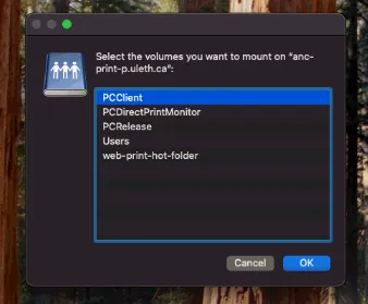 Mac PCClient