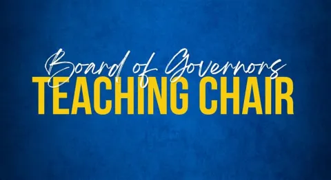 Board of Governors Teaching Chair