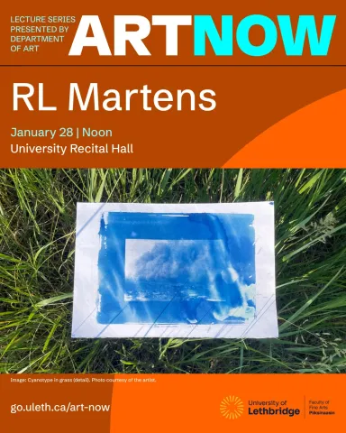 Image of cyanotype in grass.