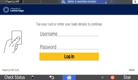 Printer-user-pass-login-page