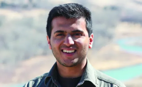 2nd yr neuroscience student Dipankar Goyal
