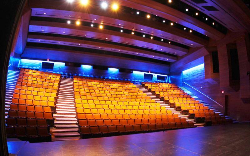 Image of seats in University Theatre