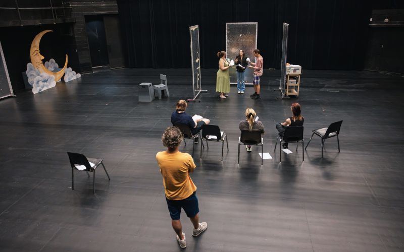 Theatre Rehearsal.