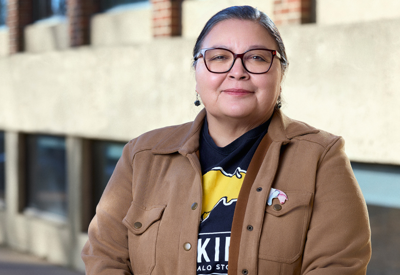 Annette Fox-BruisedHead joins the University of Lethbridge as the new Vice-Provost, Iniskim Indigenous Relations.