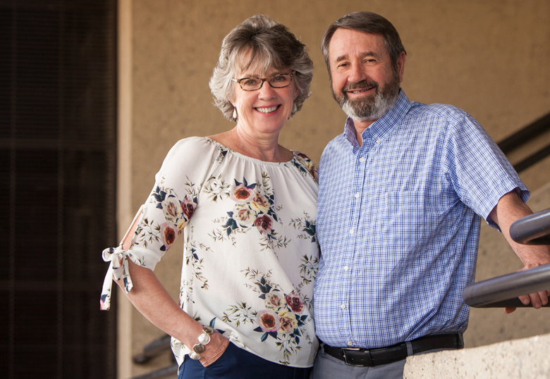 Nadine and Don Chandler.