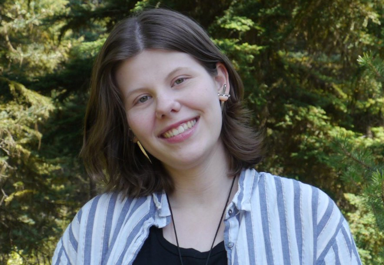 Undergraduate Student Category winner Gia Bruce.