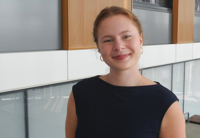 Master's student Justine Cotnoir has used sport as a valuable tool in regulating her ADHD.