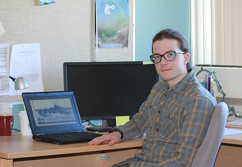 Liam Mitchell studied vocal duetting in non-migratory New World warblers.