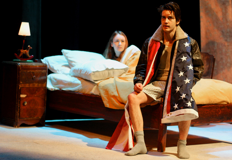 Jake Rose and Daylin Chase in A Lie of the Mind.