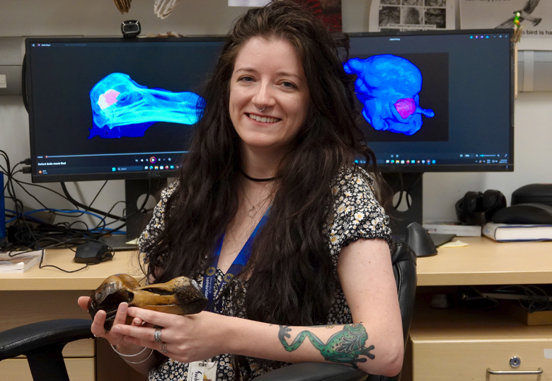 ULethbridge PhD student Sara Citron is the lead author on the study.