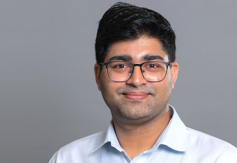 Post-doctoral student Dr. Saurabh Tiwari of the University of Calgary.