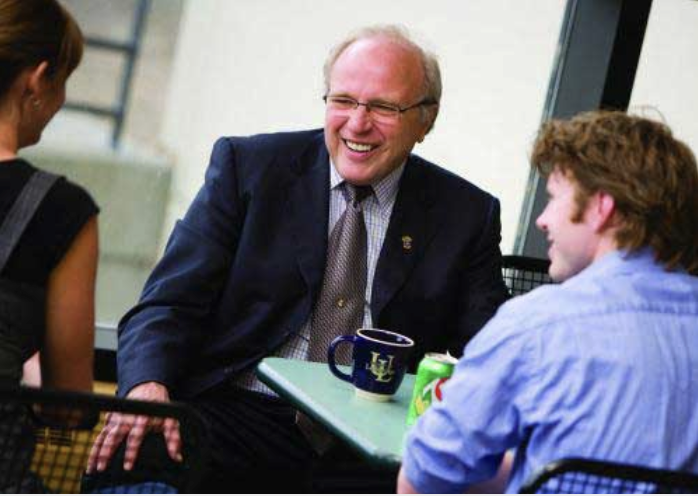 Dr. Bill Cade was known for his personal approach while working with ULethbridge students, faculty and staff.