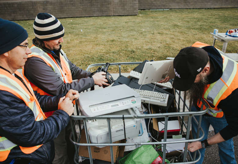Back after two years — Nightmare on Shred Street supports ULSU Food