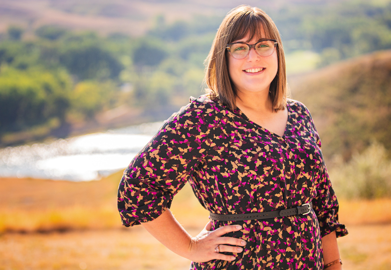 Young Alumni Award recipient, Dr. Amy Mack, a key voice in advancing