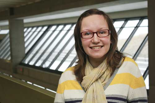 Third-year student, Maggie Kogut, will study at the Université du Québec à Montréal for a year after winning a prestigious national scholarship