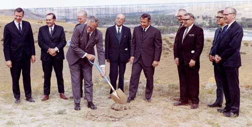 Sod turning