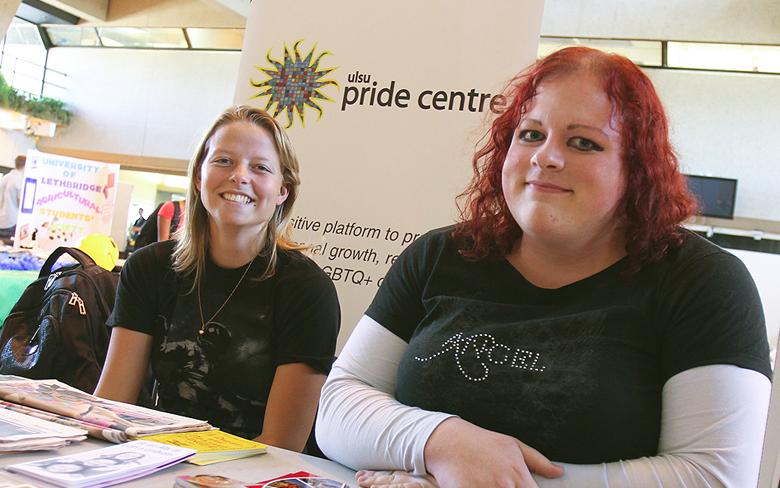 The Pride Centre was busy greeting new students and potential members throughout the week.